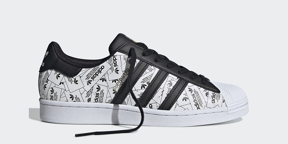 adidas Superstar Hadir dengan Motif Label All Over LAzone.id